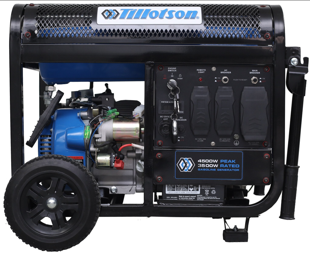 TPP-4500G-A發電機Tillotson TPP-4500G-A發電機Tillotson