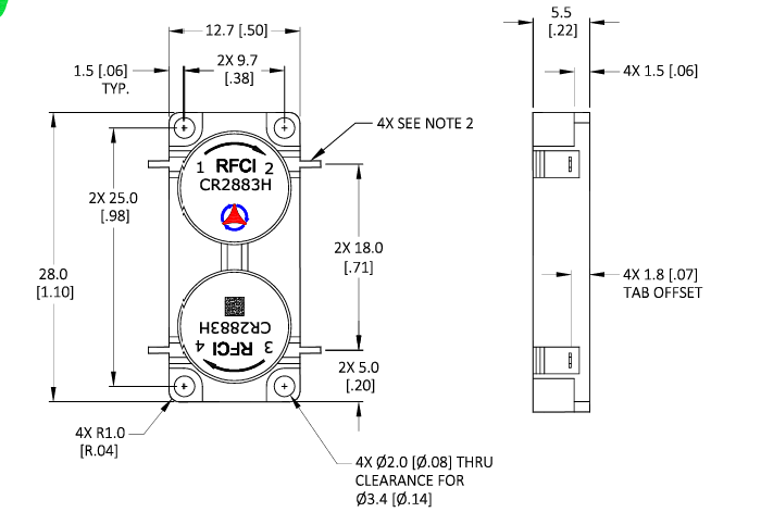 RFCI CR2883H雙循環器 RFCI CR2883H雙循環器