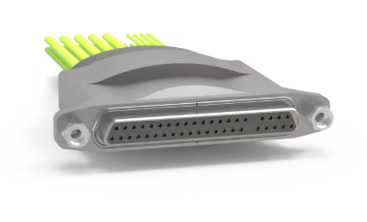 AirBorn MicroSI 系列 金屬機身高速 Micro-D 連接器 AirBorn MicroSI 系列 金屬機身高速 Micro-D 連接器