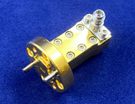 QMC-WC12-1FR WR-12波導轉1mm母同軸適配器60-90GHz Quantum Microwave